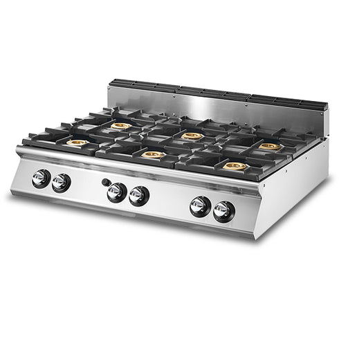 Cuisinière Gaz, Top, 6 Brûleurs, VS70120PCGT