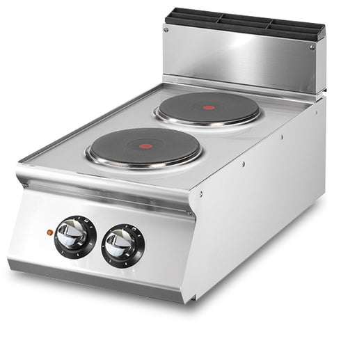 Cuisinière Électrique, Top, 2 Plaques En Fonte, VS7040PCET