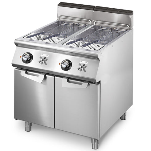 Cuisseur à Pâtes Eélectrique, 2 Bacs Gn 2/3, Capacité 2X 26 Litres, Résistances Fixes, VS7080CPES