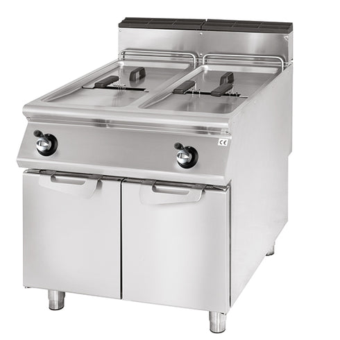 Friteuse Gaz, Capacité 2X 13 Litres, VS7080FRGS13