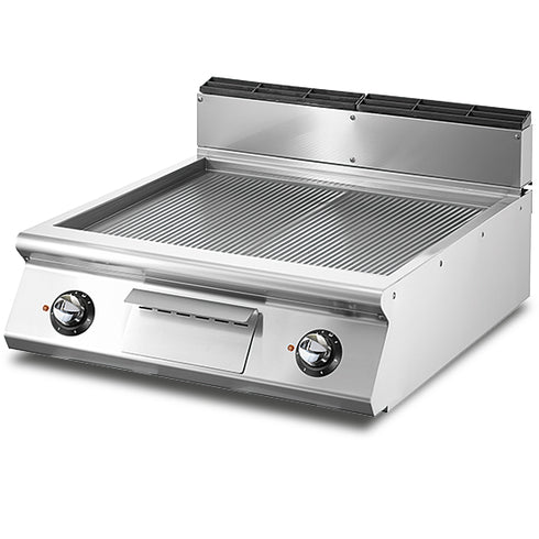 Fry-Top Électrique, Top, Plaque Nervurée, VS7080FTRREVT