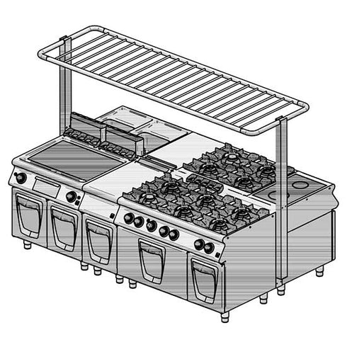 Structure Porte-Plaques + Montant L= 4500÷5000, VSPT50