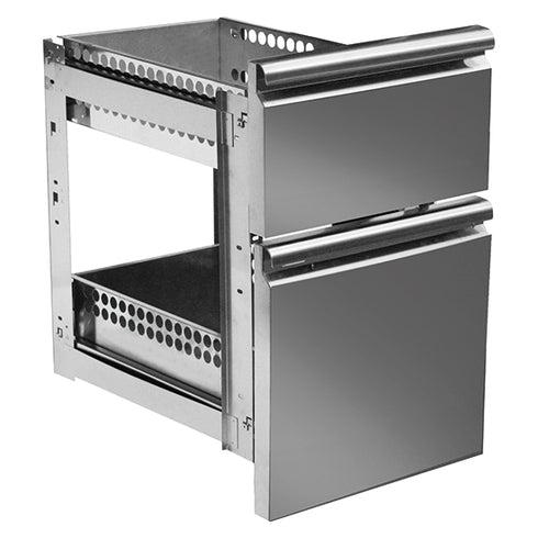 Kit De Tiroirs 1X 1/3 Et 1X 2/3 Pour Tables Réfrigérées Avec Profondeur 600 Mm, Z/C604Z