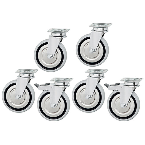 Kit Roues Avec Et Sans Freins (2+4) Pour Soubassement Réfrigéré, Z/FB00AY255