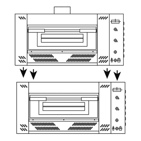 Raccordement De Cheminée Pour Fours Pizza, Z/PSTACKIT