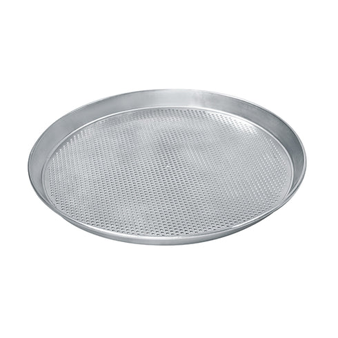 Plaque Ronde Pour Pizzas Ø 320 Mm En Aluminium, Perforé Ø 3 Mm, Z/SPTF3225