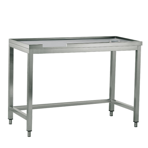 Table De Triage Droit Avec Trou, Pour Machines Avec Sortie à Gauche, L=1800 Mm, Z/TCD1800