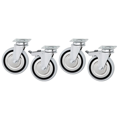 Kit Roues Pour Cellule De Refroidissement Rapide, 2 Avec Freins, Z/TRUOABB