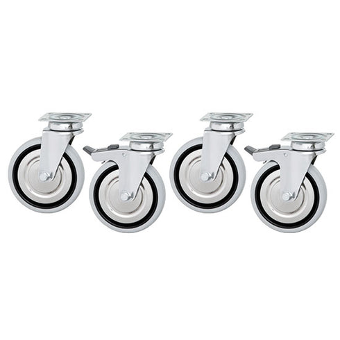 Jeu De Roues (2 Avec Frein Et 2 Sans Frein), Z/TRUOEVO