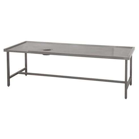 Table De Triage Droit Avec Trou, Pour Machines Avec Sortie à Gauche, L=1800 Mm, Z/TTCD100180